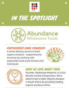 In the Spotlight with Siyabonga Mngoma and Abundance Wholesome Foods